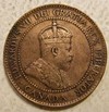 A 1902 penny featuring King Edward VII