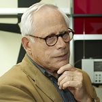 The work of Dieter Rams (left) and Syd Mead (right) served as inspiration for Night City.