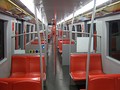 Interior of a Type V train