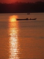 Sunset over Salween (Than Lwin) River