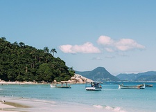 Campeche beach in Florianópolis