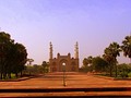 Main entrance of Akbar's tomb complex from inside