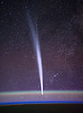 Comet Lovejoy photographed during Expedition 30