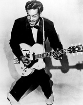 Singer Chuck Berry