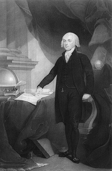 Madison engraving circa 1809.