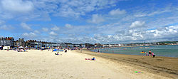 Weymouth beach in July 2011