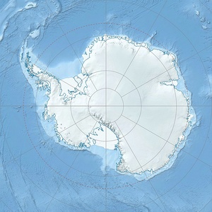 Location of Sky Blu in Antarctica