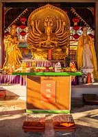 Qianshou Guanyin at Cham Shan Temple in Hong Kong, China