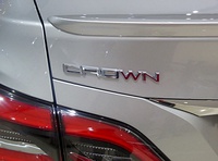 The Crown emblem for the fifteenth generation model