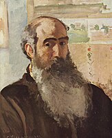 Pissarro, Autorretrato, 1873. Museo de Orsay, París