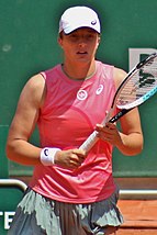 Ashleigh Barty won her third major singles title at the Australian Open, defeating Danielle Collins in the final. She announced her retirement from professional tennis in March. Iga Świątek won her second major singles title at the French Open, her second title there, defeating Coco Gauff in the final. Świątek would go on to win the US Open defeating Ons Jabeur in the final. Elena Rybakina won her first major singles title at Wimbledon, becoming the first Kazakhstani to win a major, also defeating Jabeur in the final.