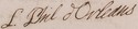 Louis Philippe I's signature