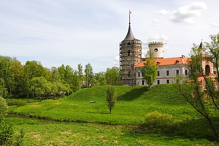 Крепость Бип в месте слияния рек Славянка и Тызва