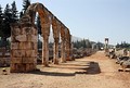 Ruins of the city of Anjar, Lebanon