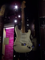 The Woodstock Stratocaster, played by Jimi Hendrix at Woodstock Festival