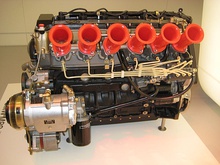 1950s Rochester Ramjet mechanical port injection system (on a Chevrolet 283 engine)