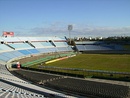 Estadio Centenario of Uruguay, Estadio Monumental of Buenos Aires and Estadio Nacional de Santiago were the venues for the three matches (first and second leg plus playoff, respectively) of the finals.