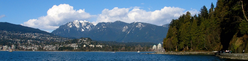  West Vancouver (left side) as seen from Stanley Park