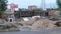 Construction of a pedestrian tunnel in 2011