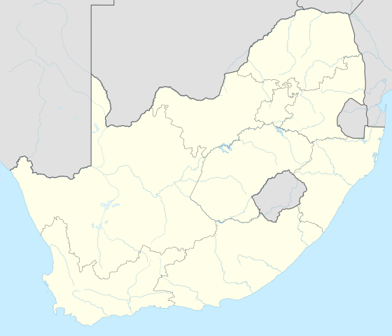 2007 Currie Cup First Division is located in South Africa