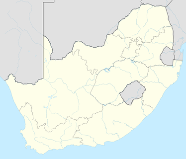 2004 Currie Cup Premier Division is located in South Africa