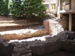 Basilica Apse under excavation in Remesiana