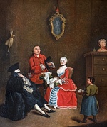 La visita in bauta 1760