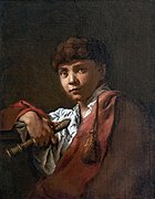 Ragazzo con piffero - Domenico Maggiotto