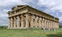 Temple of Hera II at Paestum.