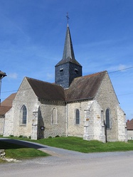 The church in Tréfols