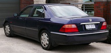 1998 Honda Legend sedan (Australia; pre-facelift)