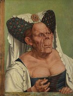 The Ugly Duchess aka "A Grotesque old Woman", 1513 64.2 × 45.5 cm. National Gallery, London