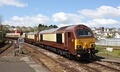 Pullman livery (67024 & 67021, Truro 2018)