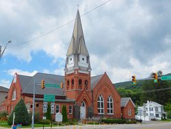 St. Luke Lutheran Church on Pennsylvania Avenue in Centre Hall