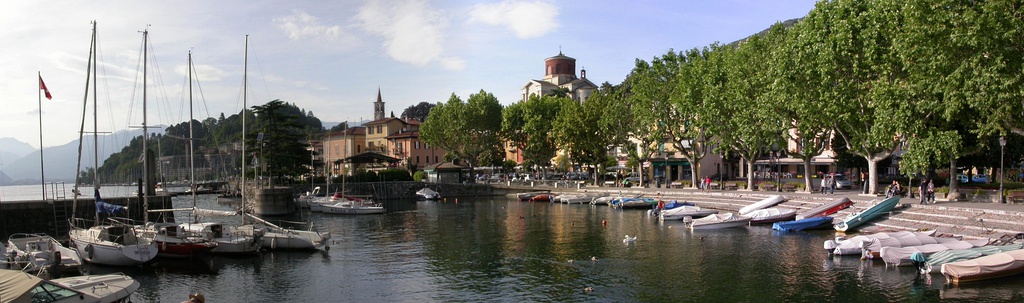  The harbour at Laveno Mombello