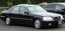 1998 Honda Legend sedan (Australia; pre-facelift)