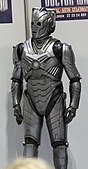 Various Cyberman designs from throughout the series, as well as the Cybermat and Cybershade.