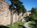 Durrës Castle was built by the Byzantine Emperor Anastasius I 491–518 CE, making the city one of the most fortified on the Adriatic. The walls were devastated by an earthquake in 1273 and were extensively repaired.