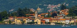 View of Torno from the lake