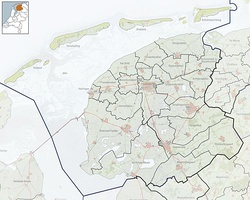 Munnekeburen is located in Friesland