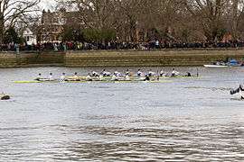 Men's race from the Putney Embankment