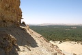 Desert rock formations on the outskirts