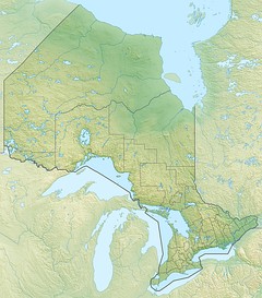 Twelve Mile Creek (Ontario) is located in Ontario