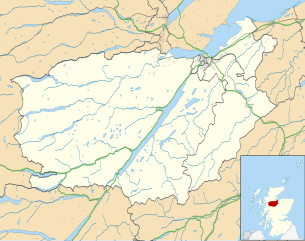 Siege of Inverness (1746) is located in Inverness area