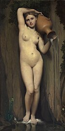 The Source, Jean Auguste Dominique Ingres, 1856