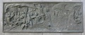 Panel on plinth of a sea battle