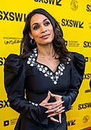 Clockwise from top left: Eva Longoria, Rosario Dawson, Daniella Alonso, Michael Peña