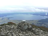 Lake Inawashiro viewed from Mount Bandai