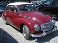 Longitudinally front-mounted engine, front-wheel drive (FF longitudinal layout): The Auto Union 1000, (today Audi) longitudinal layout superseded the DKW F89 front transverse engines in the 1950s.