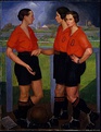 «Football players», 1922